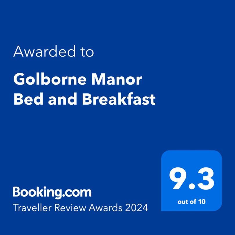 Golborne Manor Bed And Breakfast Chester Exterior photo